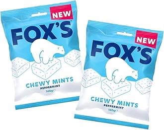 Fox's Glacier Mints Wrapped Boiled Sweets in Bag 200g Ref A07732