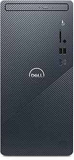 Dell Inspiron 3030 Tower Desktop Computer - 14th Gen Intel Core i7-14700 up to 5.40 GHz Processor, 32GB DDR5 RAM, 8TB SSD, Intel UHD Graphics 770, DVD+RW, Windows 11 Pro