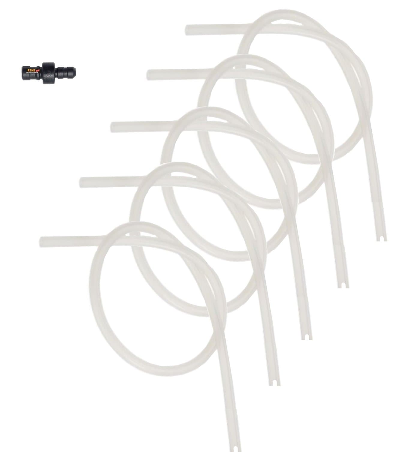 Accessory Set with 5 Pieces Hose and 1 Connector Suitable for Cafe Bonitas RetroStar Cubestar Kingstar Newstar