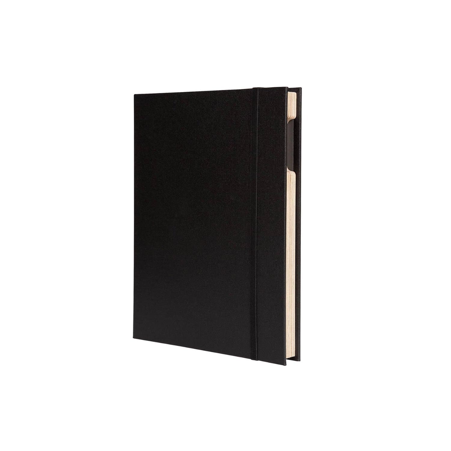 GermanMade G.2 Apple iPad 2 / 3 / 4 Linen Book Case in Black (Handmade, Birch Wood Frame with Black Finish, Auto Sleep/Wake, Built-in Accessory Storage, Stand Feature)