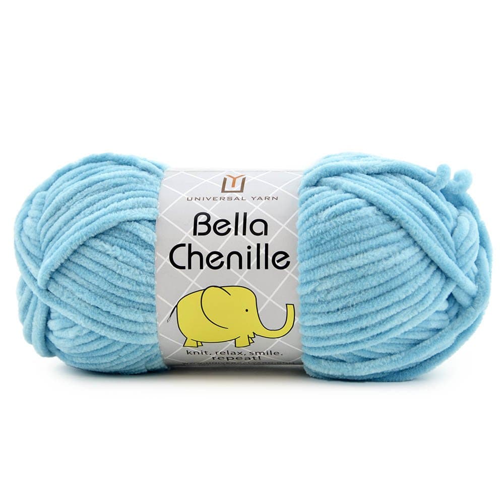 Universal Yarn Bella Chenille 105 Yarn, Ocean