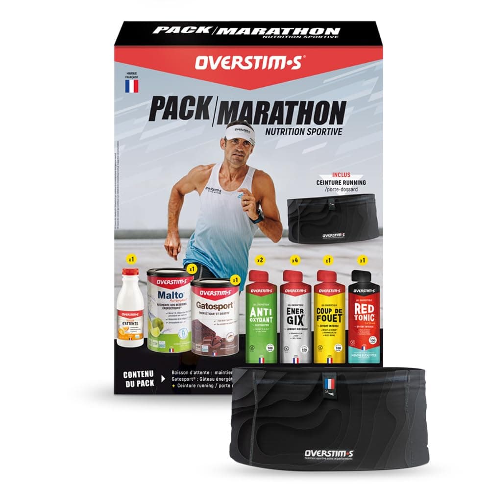 Overstims Pack Marathon with Belt Two Water Bottles