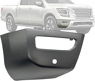 Auto Parts Avenue APA Replacement Front Bumper Corner Cover for 2020 2021 2022 2023 Titan with Parking Sensor Hole Passenger Right Side 620249FV1H NI1017103