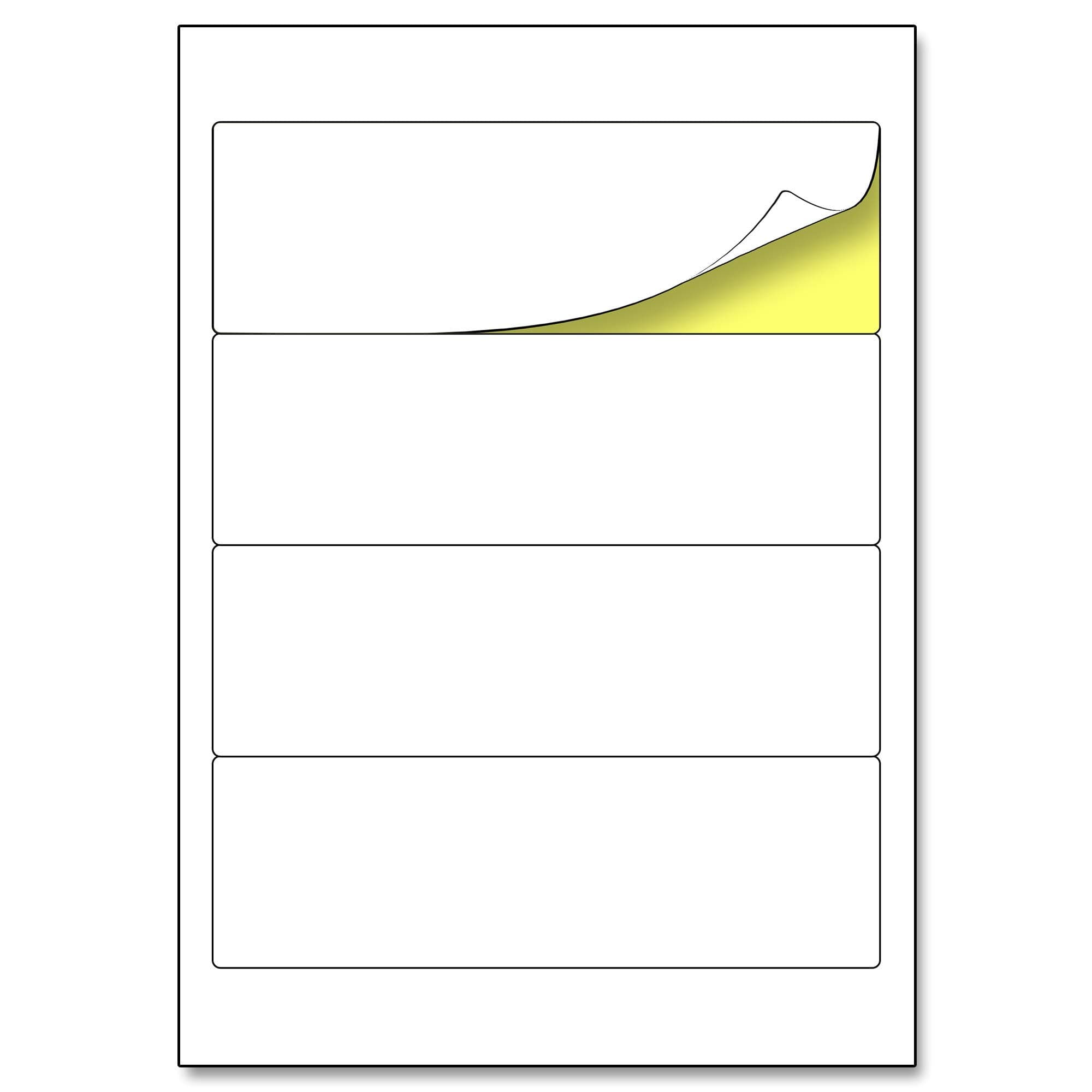 192 x 61 mm, 25 Sheets, Lever Arch File Folder Spine Labels A4 - Laser/Inkjet Printing