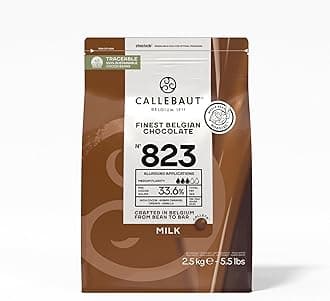 Recipe #823 Belgian Milk Chocolate With 33.6% Cocoa, 20.8% Milk, 5.51 Pounds