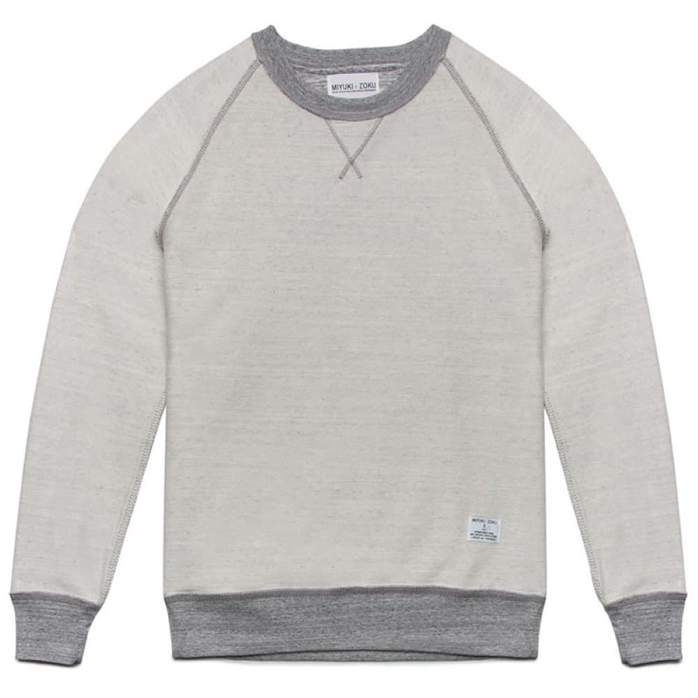 MKI Miyuki Zoku Reverse Sweatshirt - Heather Grey