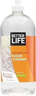 Floor Cleaner - Liquid Multipurpose Cleaner for Wood, Tile, Laminate, Vinyl, Bamboo - Hardwood Floor Cleaner for Mopping - Citrus Mint 32oz