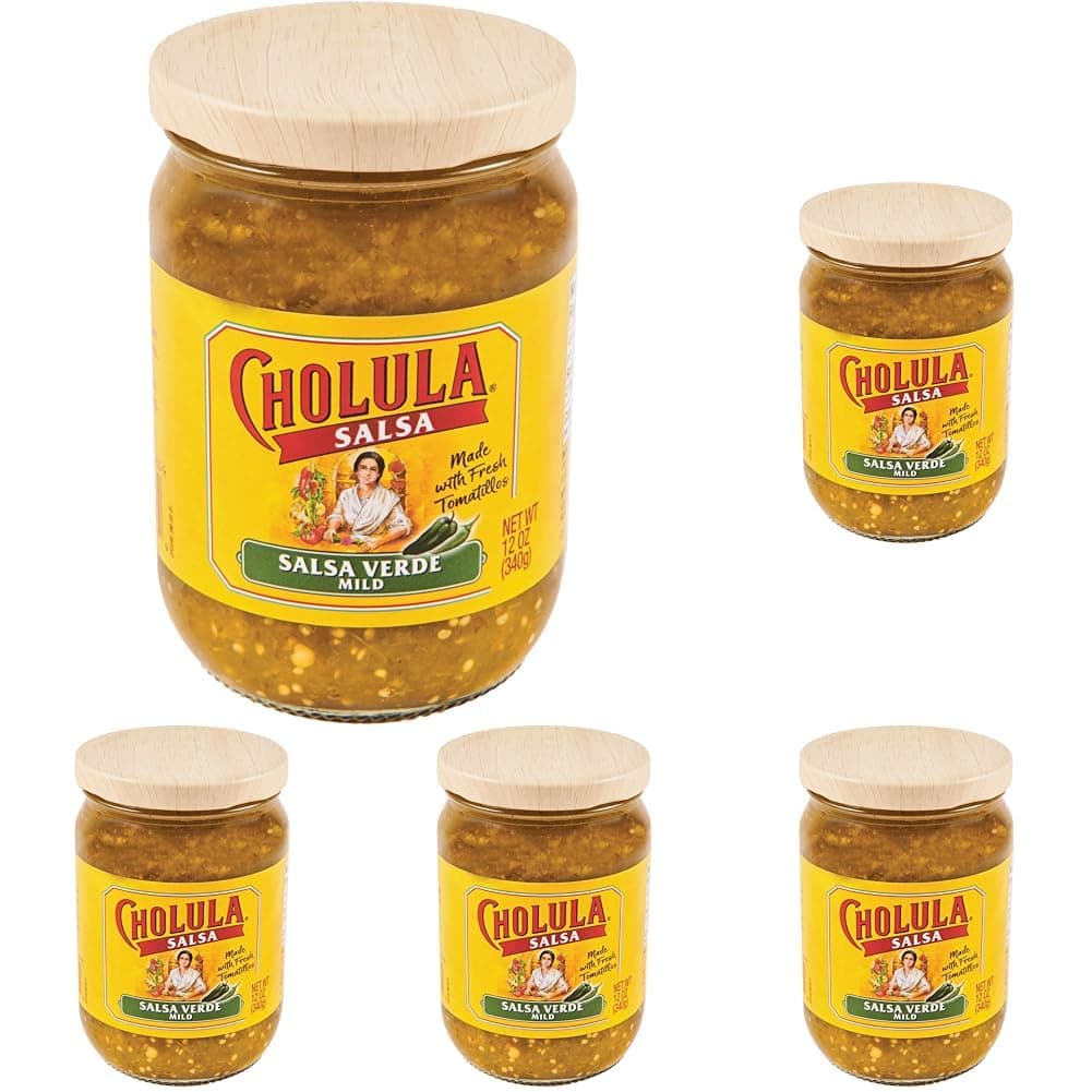 Cholula Salsa Verde, 12 oz (Pack of 5)
