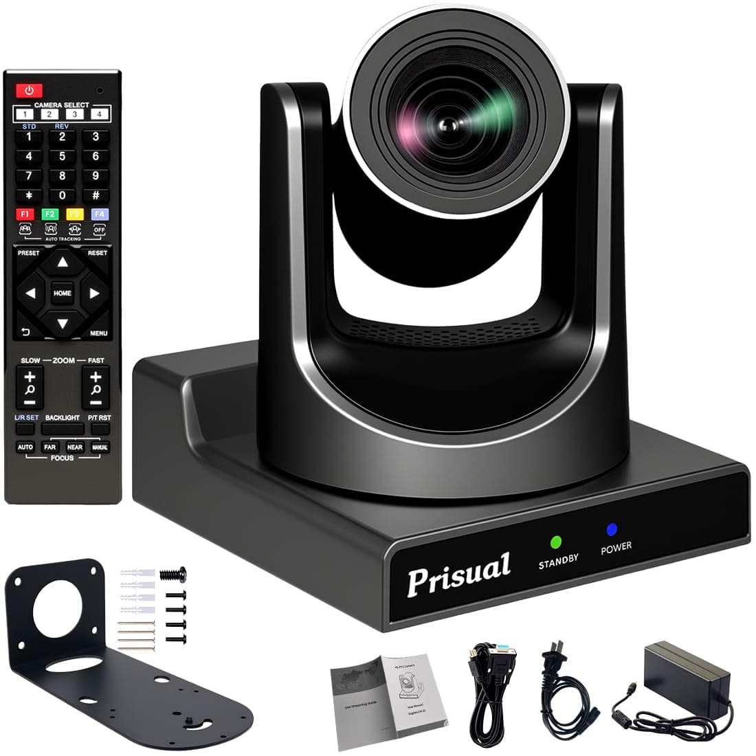 PTZ Camera 20X SDI/HDMI/USB/IP Streaming Outputs, Auto Tracking for Church Worship Live Events Facebook YouTube PoE Support (Free 30-Minute Test for NDI HX3)