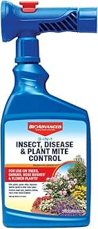 3 in 1 Insecticide & Fungicide for Plants, Disease & Plant Mite Control, Ready-to-Spray, 32 FOZ