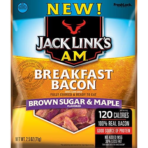 Jack Links A.M. Breakfast Bacon Brown Sugar & Maple Bacon Jerky (2.85oz)