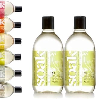 Soak Laundry Soap – 2 Pack Shop & Share | No Rinse, Plant Derived Hand Wash Detergent - 375 ml / 12 fl. oz, 75+ Washes (Fig)