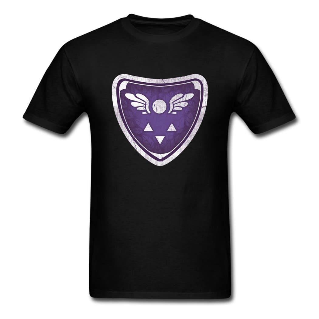 Men's Classy Delta Rune Undertale Black T-Shirt Medium