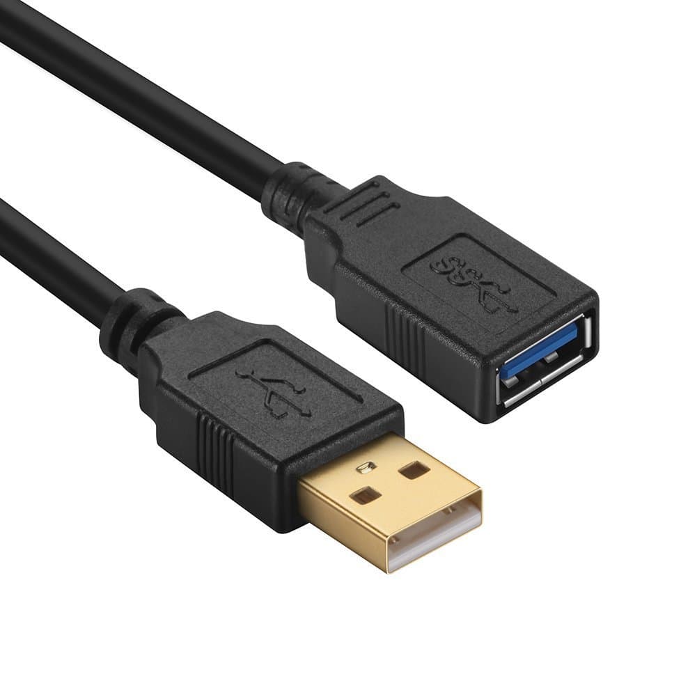 USB 3.0 Extension Cable, zdtop 3FT USB 3.0 High Speed Extender Cord Type A Male to A Female for Playstation, Xbox,Oculus VR, USB Flash Drive, Card Reader, Hard Drive,Keyboard, Printer, Scanner