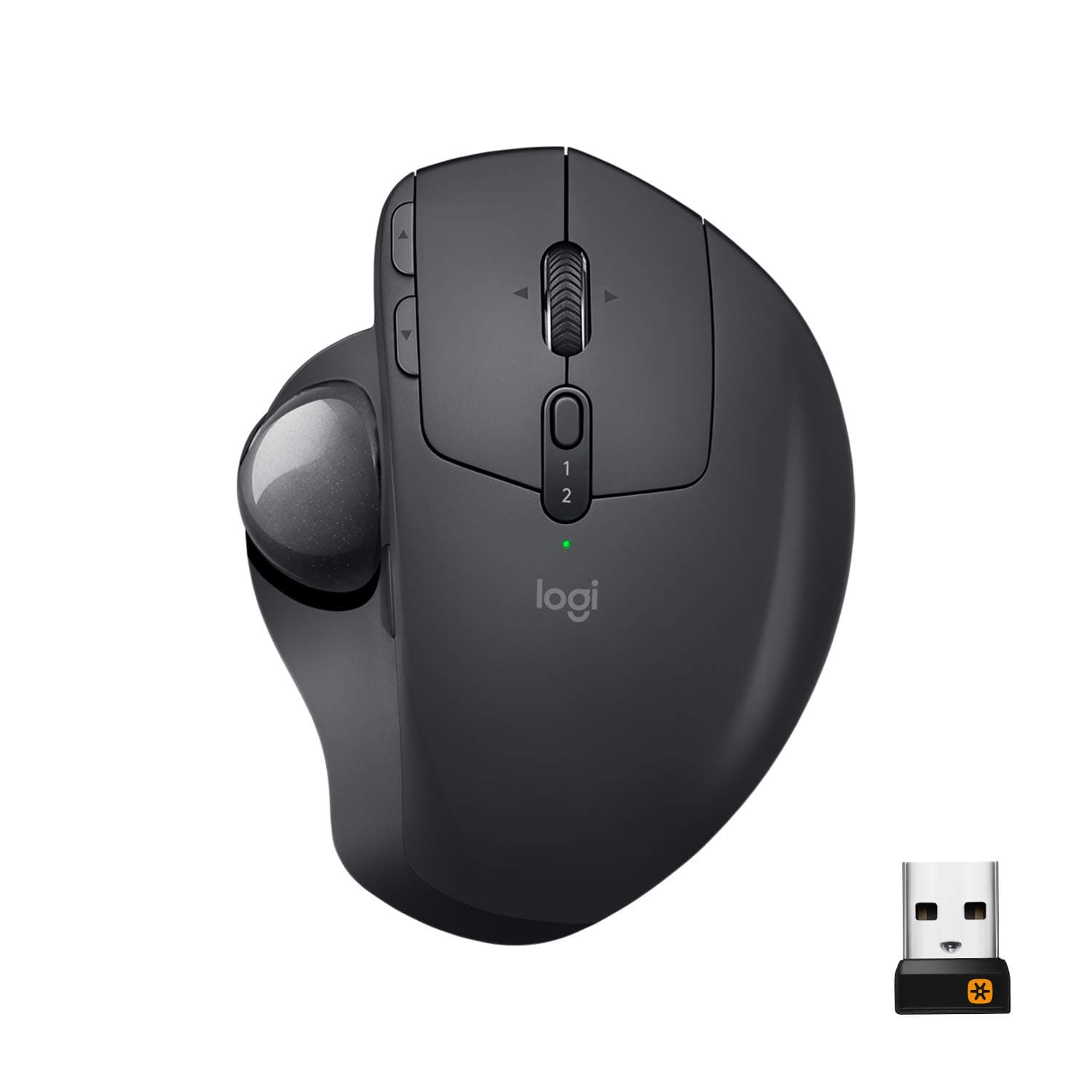 Logitech MX ERGO Advanced Wireless Trackball for Windows PC and Mac, 910-005179