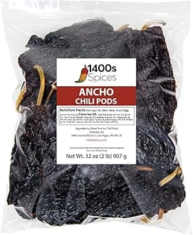 2lb Ancho Chili Dried Peppers Bulk