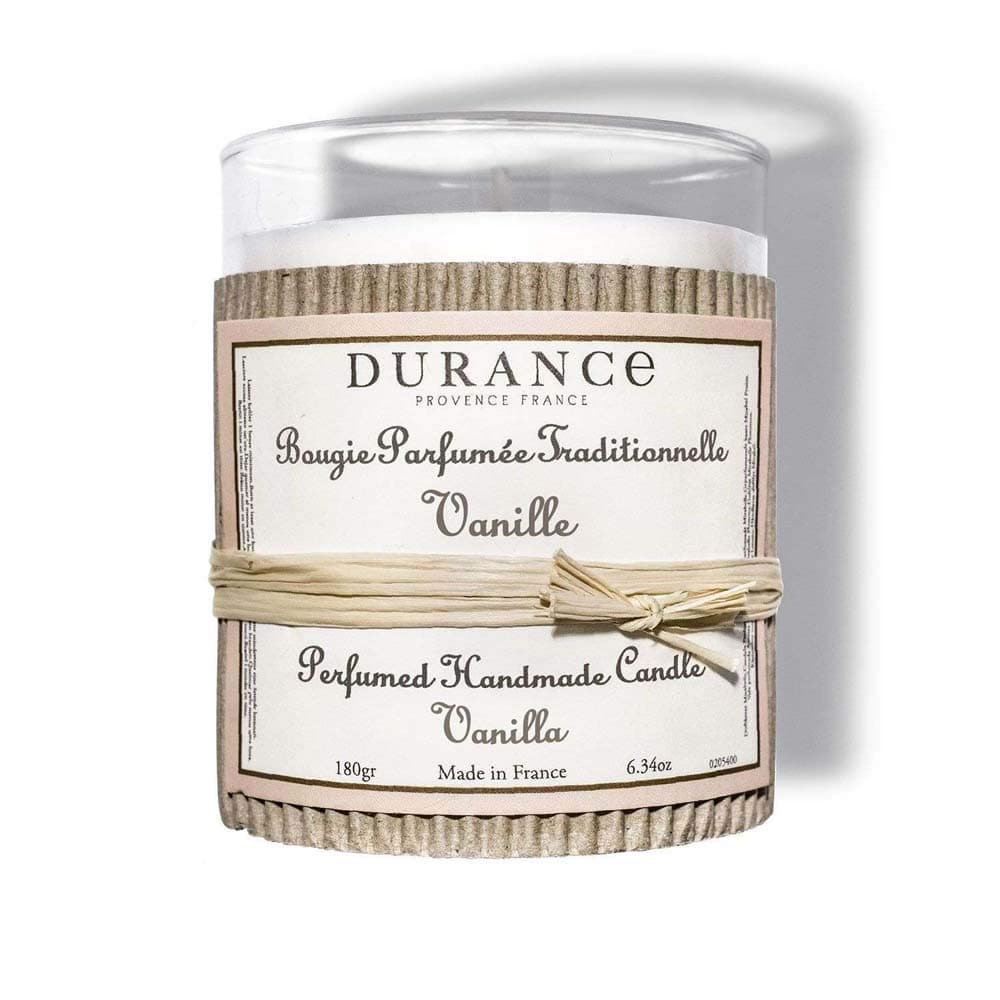 DURANCEVanilla Scented Candle, White, 180 g