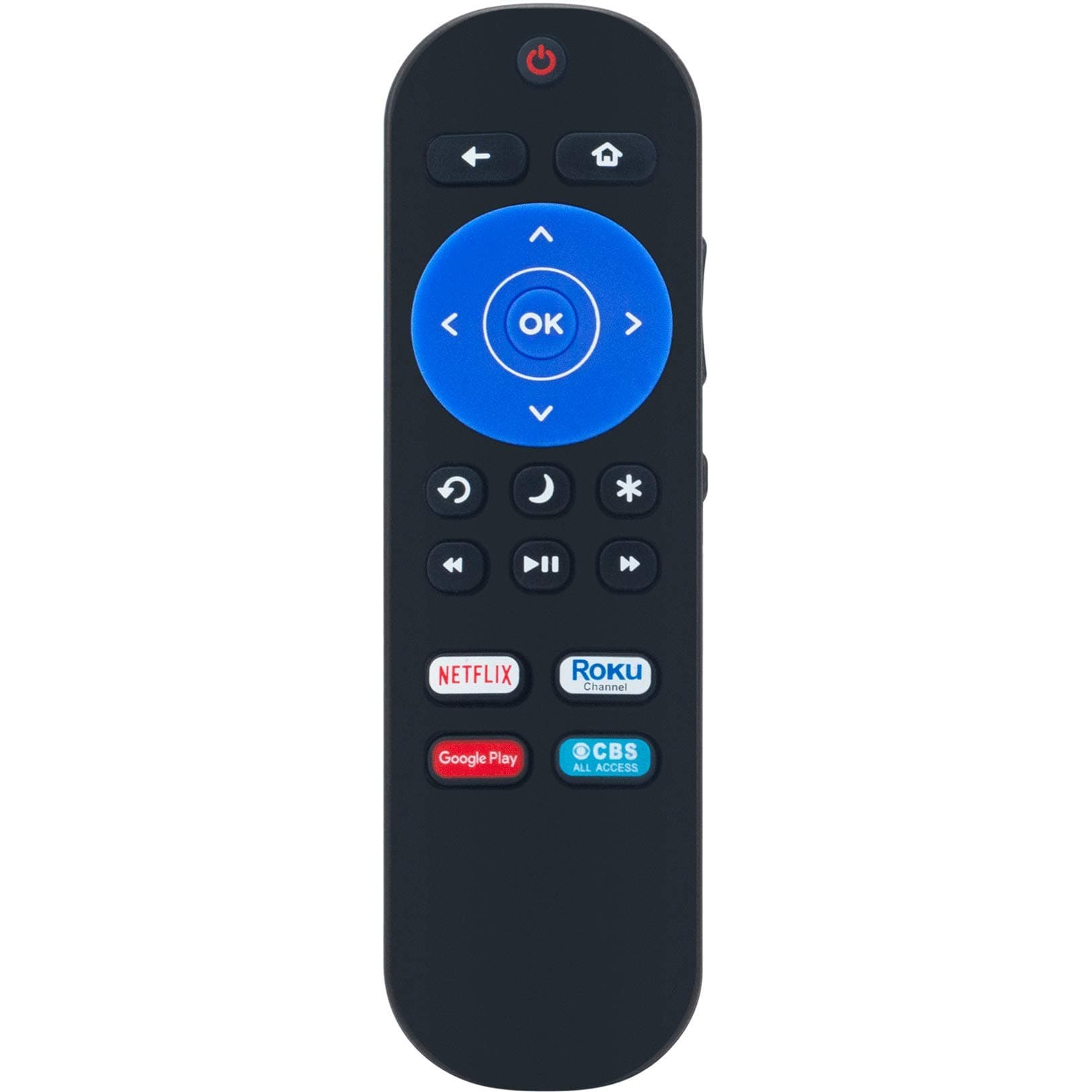 Replacement Remote Control fit for Sharp Roku TV W/Netflix CBS LC-32N4000U LC-32LB481C LC-32LB481U LC-40N4000U LC-43LB481C LC-43LB481U LC-50N4000U LC-50LB481C LC-50LB481U LC-55N4000U LC-55LB481U