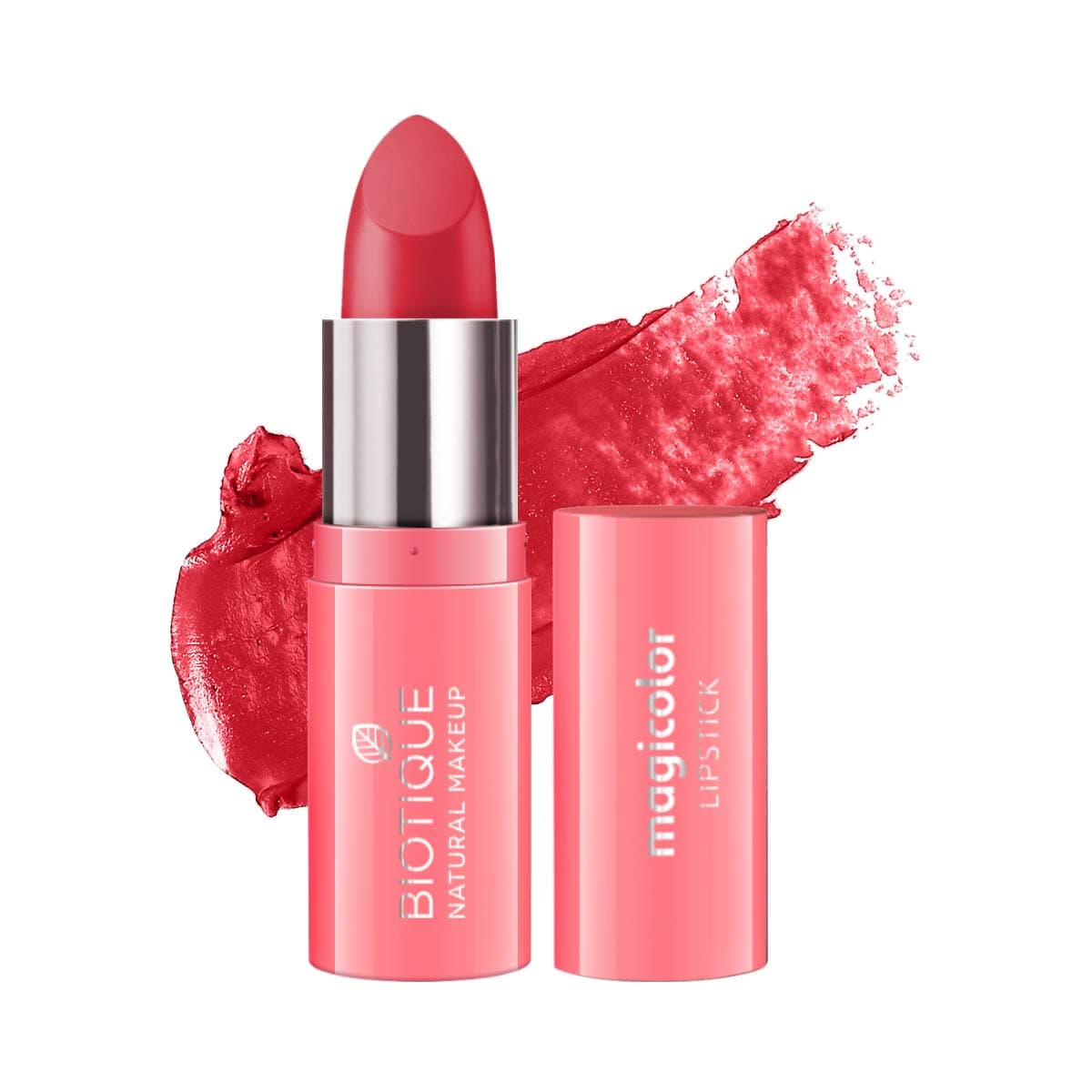 Biotique Natural Makeup Magicolor Lipstick, Barely There, 4g