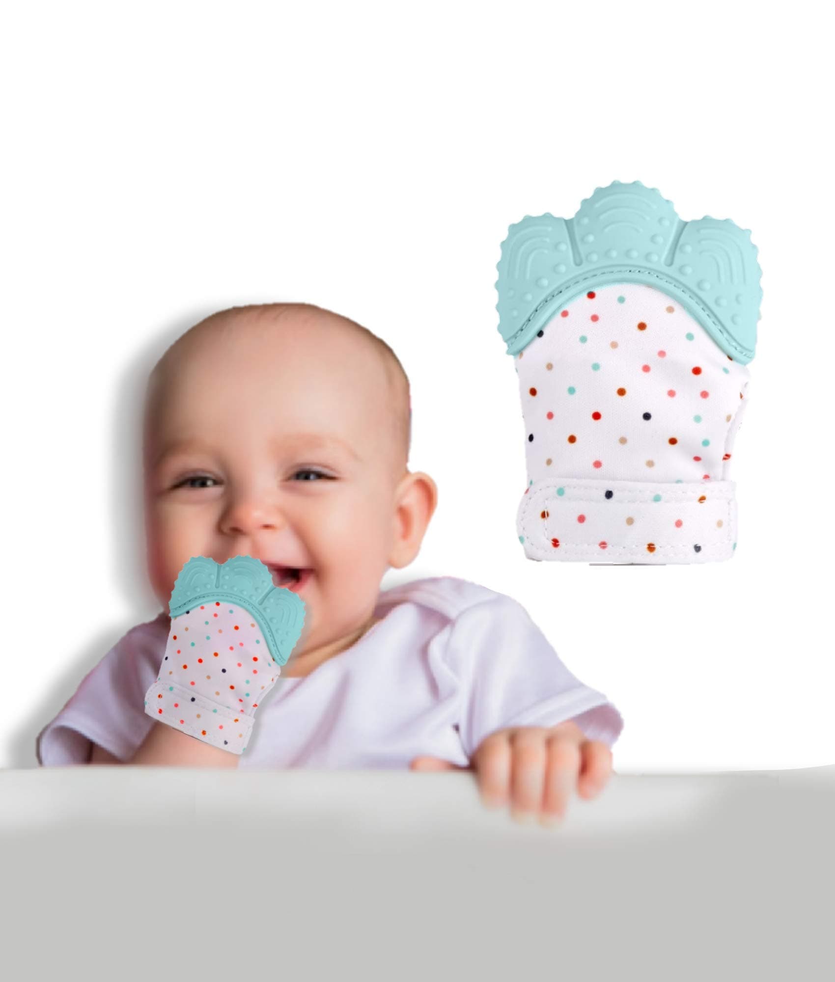 KidDough Baby Mitten Teether Glove (Pack of 1)