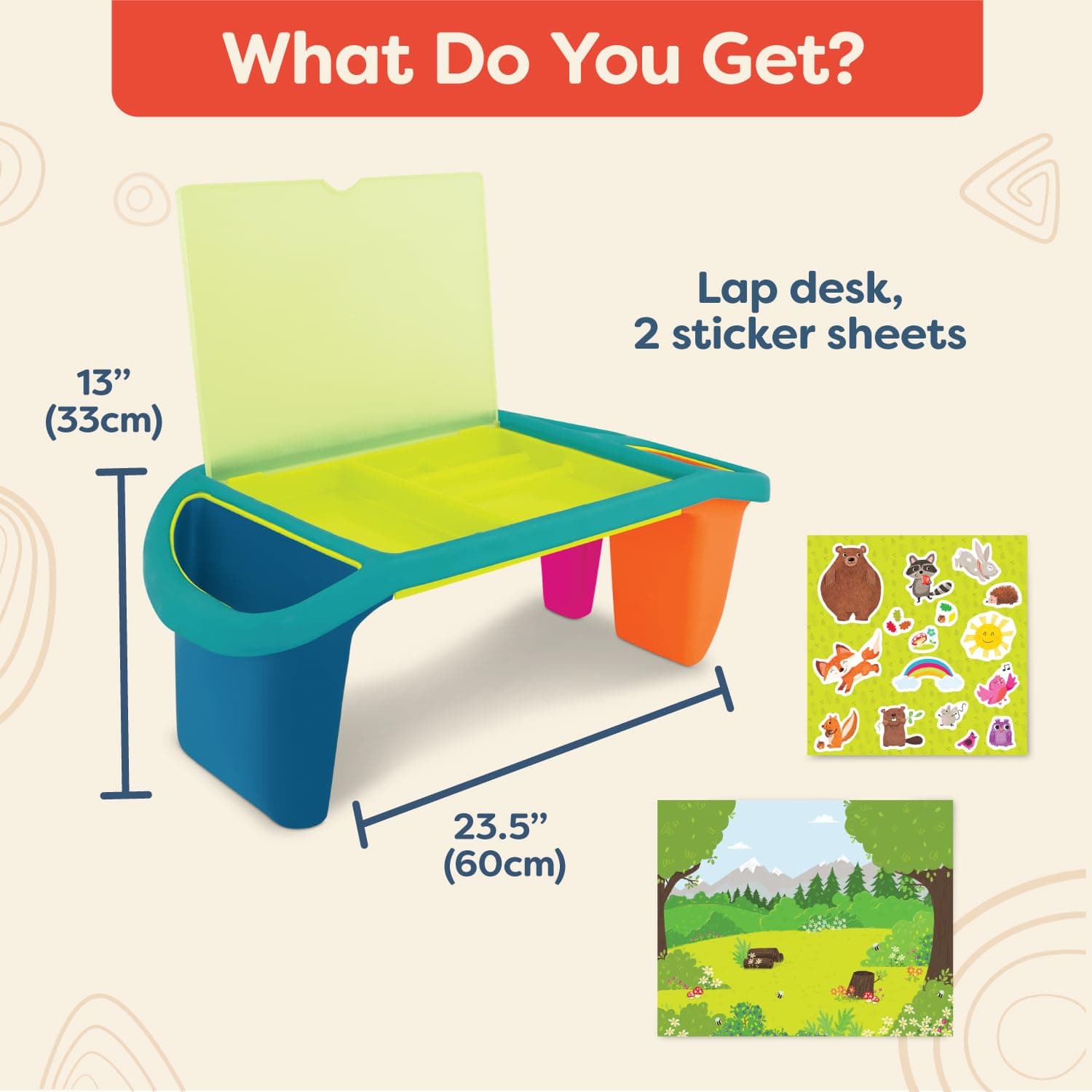 Imagination Station Kids' Lap Desk