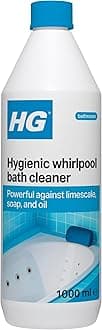 – HG Hygienic Whirlpool Bath Cleaner 1L - Internal Whirlpool System Cleaner - Removes Scale Grease, Soap and Oil Residue