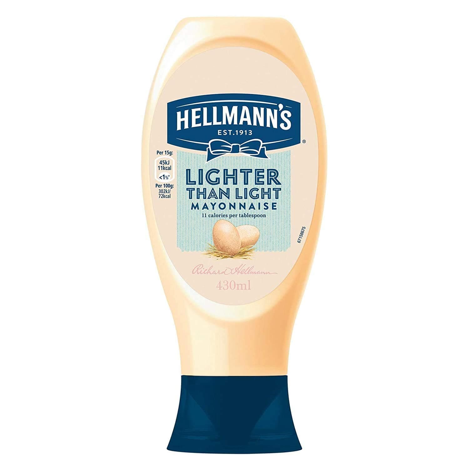 Lighter Than Light Mayonnaise Squeeze Bottle, 430ml