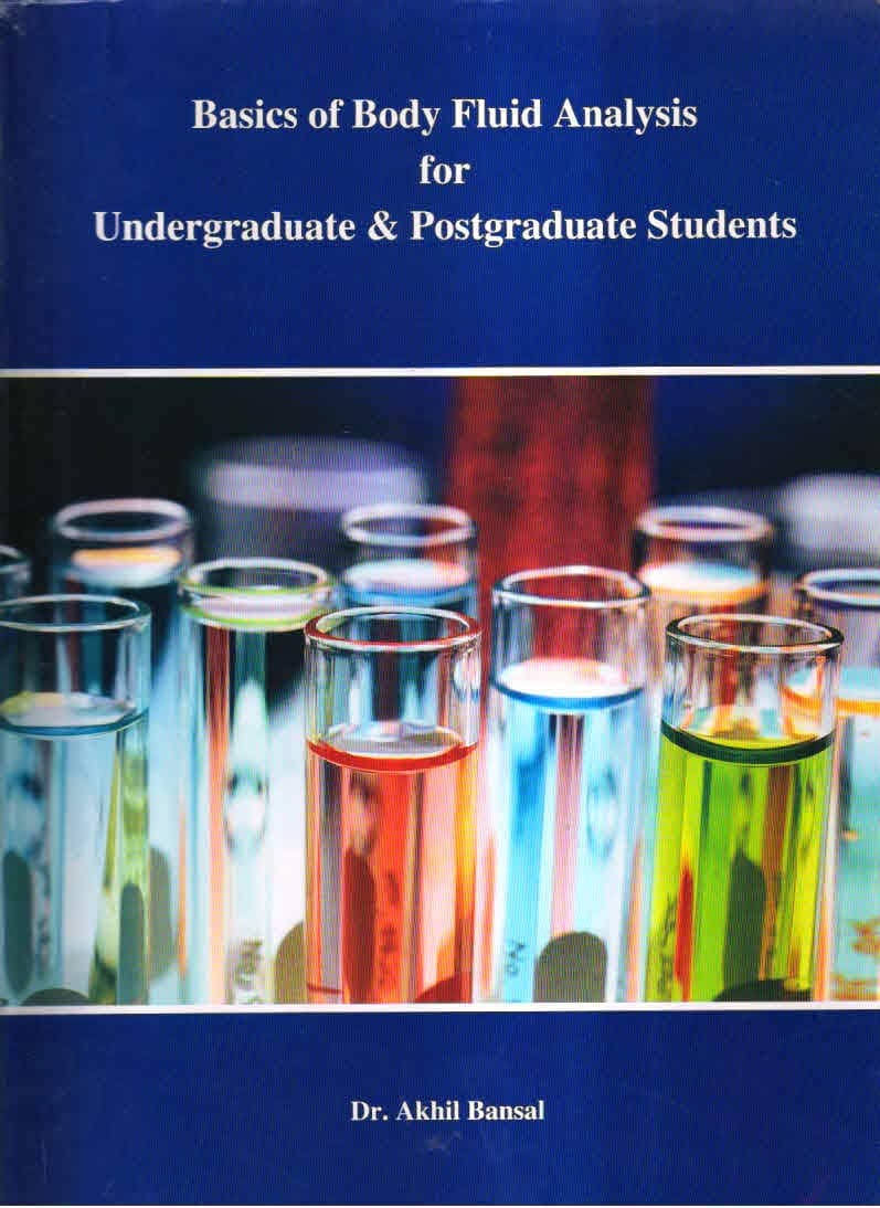 Basic Of Body Fluid Analysis For Undergraduate & Postgraduate Students Unknown Binding