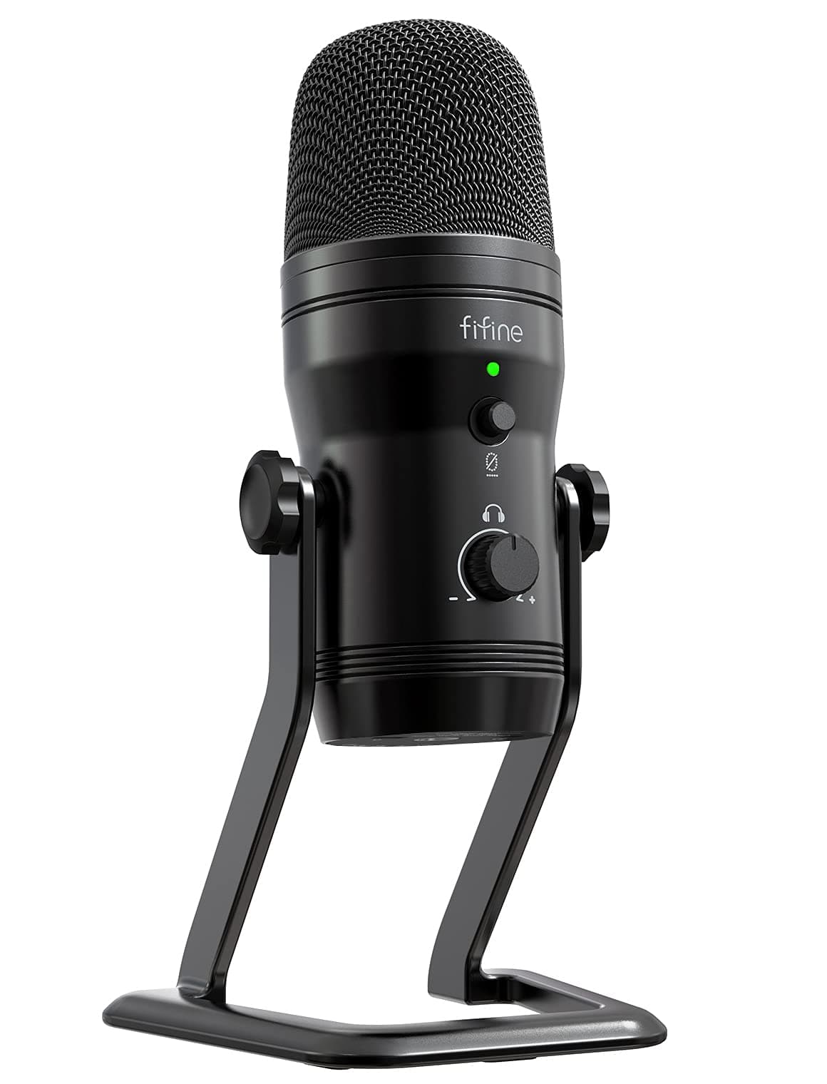 Podcast Microphone Four Pickup Patterns USB Mic with Mute Button, Gain Knob& Monitoring Headphone Jack Computer Mic for Recording Instruments, YouTube, Gaming, Voice-Over,Vocal,Stream-K690