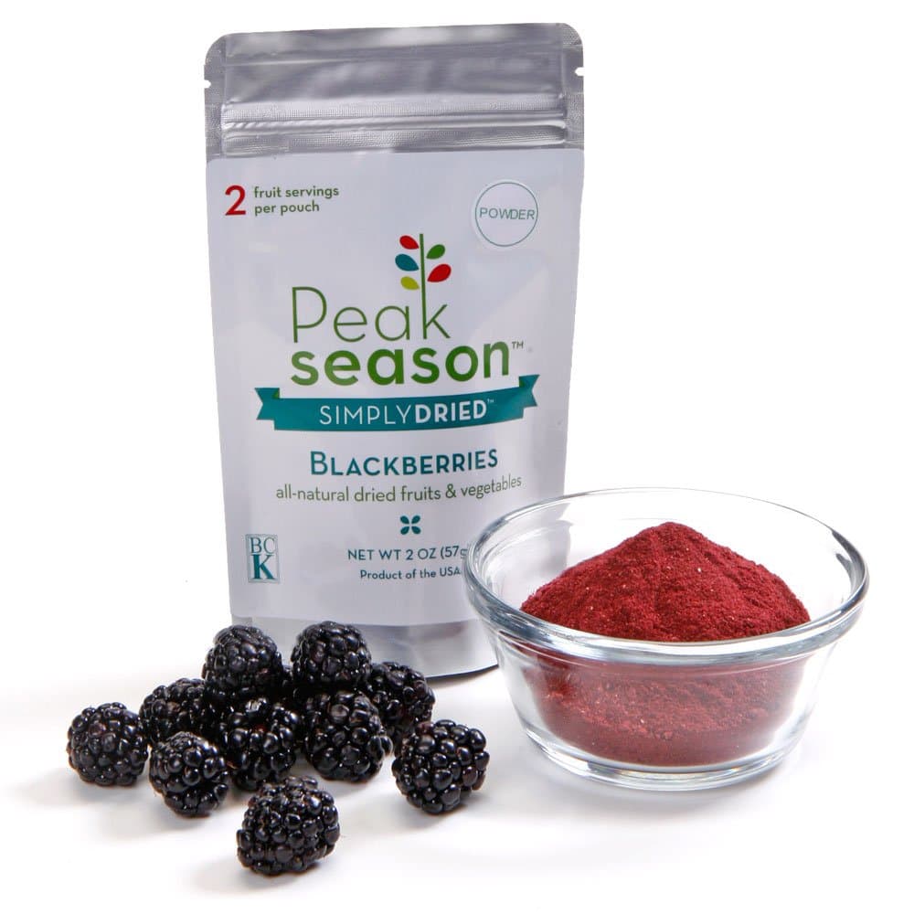 Blackberry Whole Dried Fruit Powder 2oz