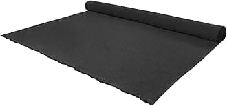 Headliner Fabric 100" L x 60" W Interior Trim DIY Roof Repair Replacement for Car Truck RV SUV Boat Automotive Suede Fabric Black