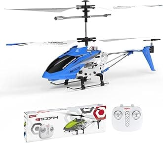 - Cheerwing Remote Control Helicopter,SYMA S107H Mini RC Helicopter with Gyro,Altitude Hold, One Key Take Off/Landing for Adults Kids(Blue)