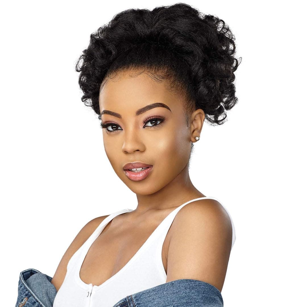 DrawString Ponytail Instant Pony Curls Kinks N Co Boss Lady (1B)