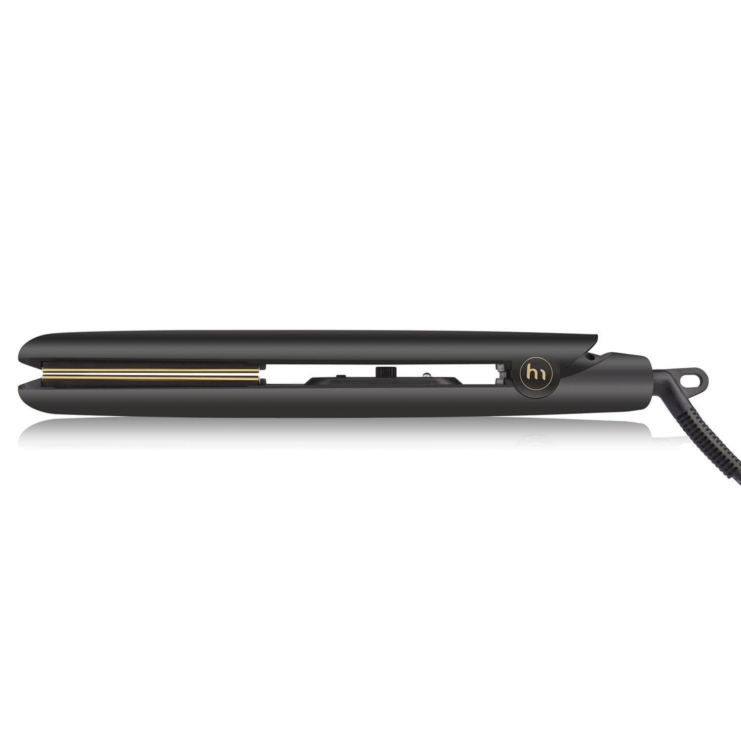 TITANIUM FLAT IRON Kit 1" Ionic Hair Straightener Plates Guard Section Clips day-off Ring