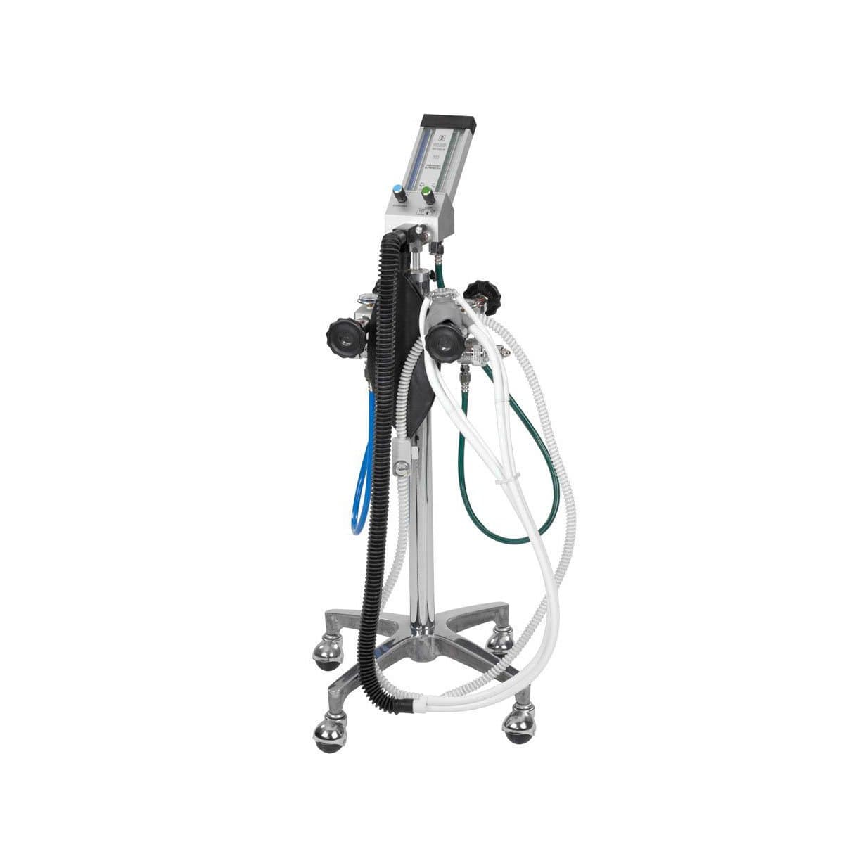 Belmed 5142-S 4 Tank Yoke Nitrous Flowmeter System Mobile Cart with Base