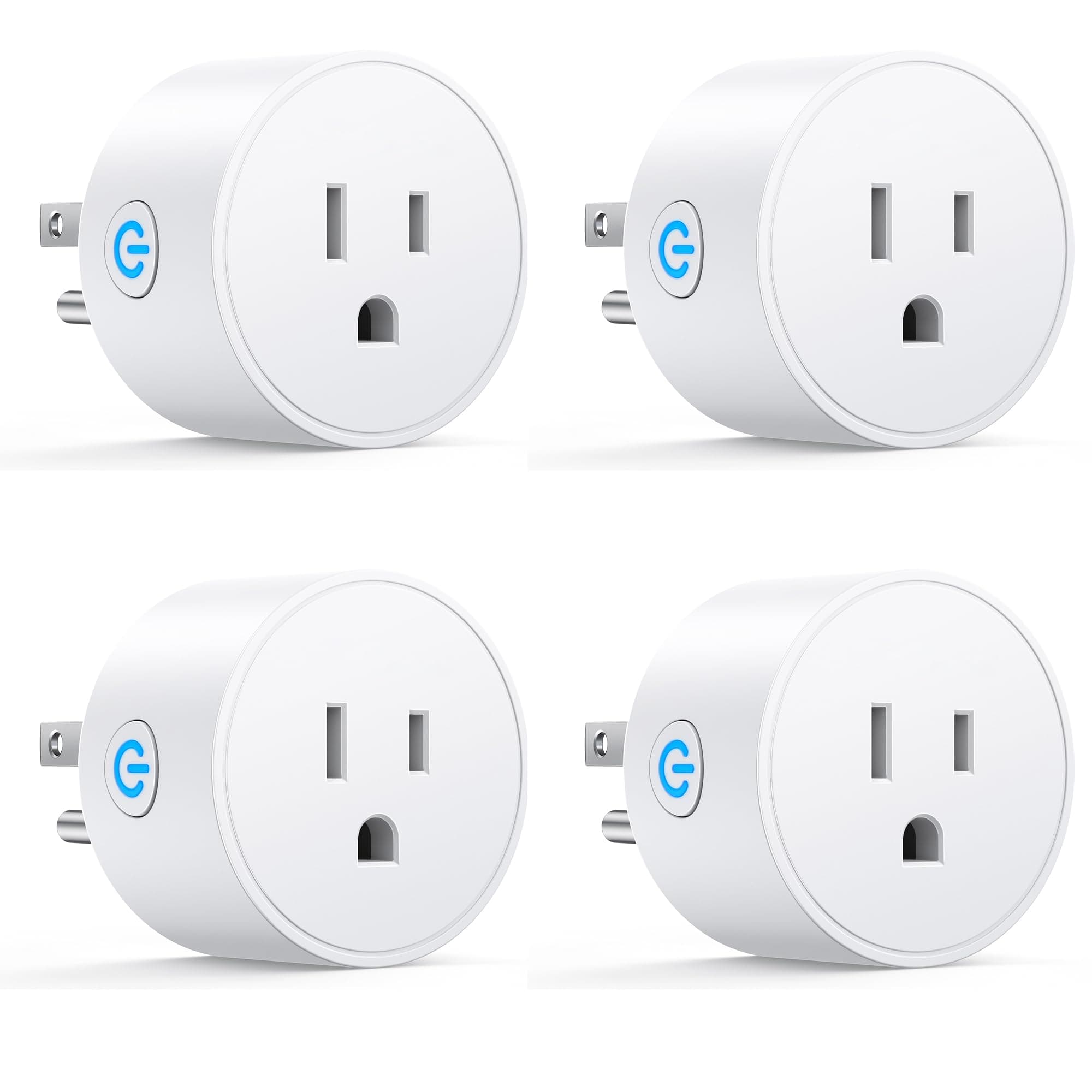 Smart Plug, LIMITNIU Alexa Plug, Smart Home Plugs That Work with Alexa and Google Home, Smart Outlet Compatible with Smart Life App, Remote Control and Timer, 2.4GHz WiFi Only, 4-Pack