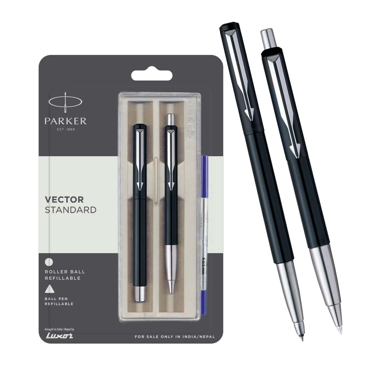 Parker Vector Standard CT(RB+BP) Pen (Black)