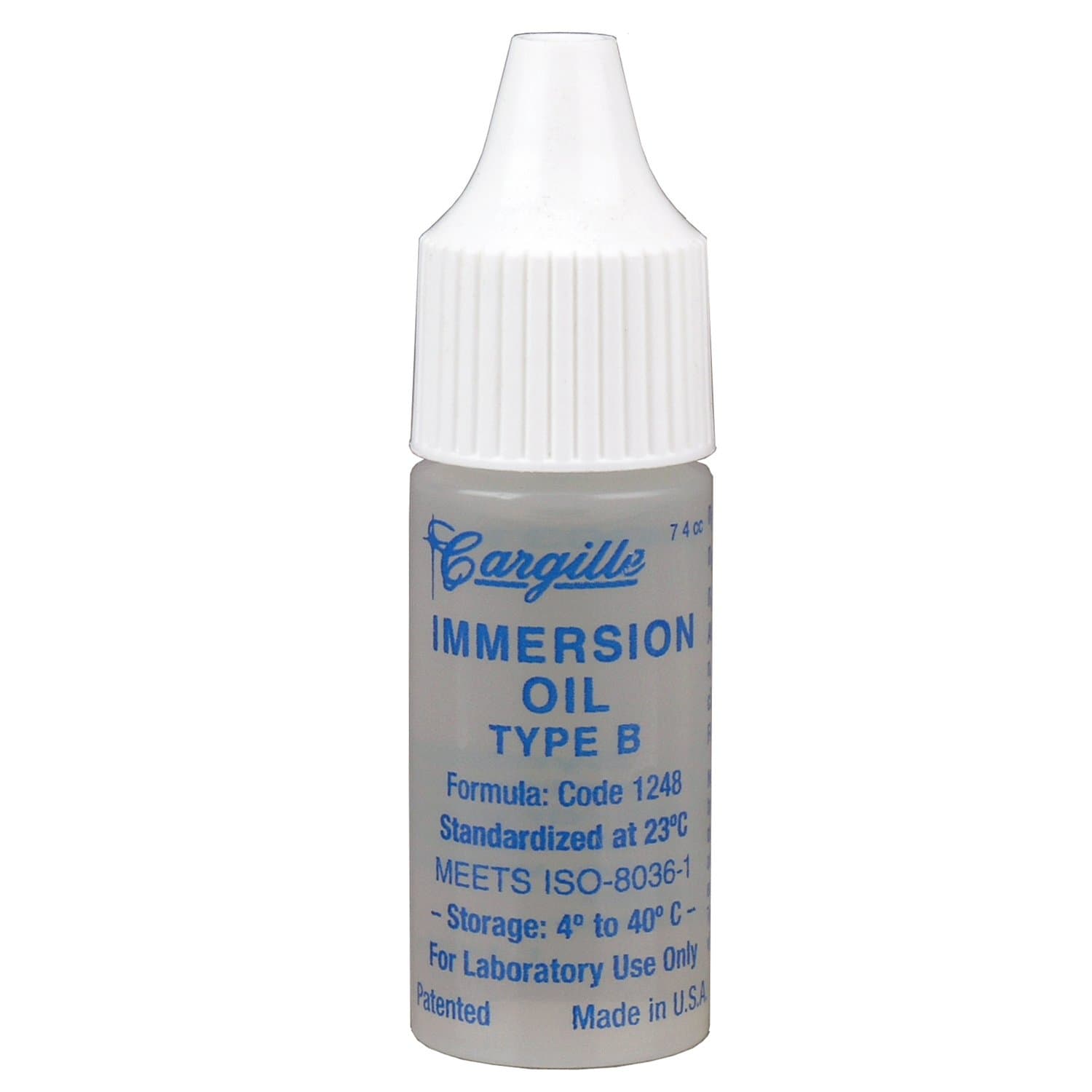 Cargille-ML-B Compound Microscope Immersion Oil, 1/4 Oz