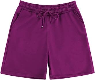 MakeMeChic Girl's Jorts Denim Shorts Bow Embroidery Straight Leg Bermuda Jean Shorts with Pockets