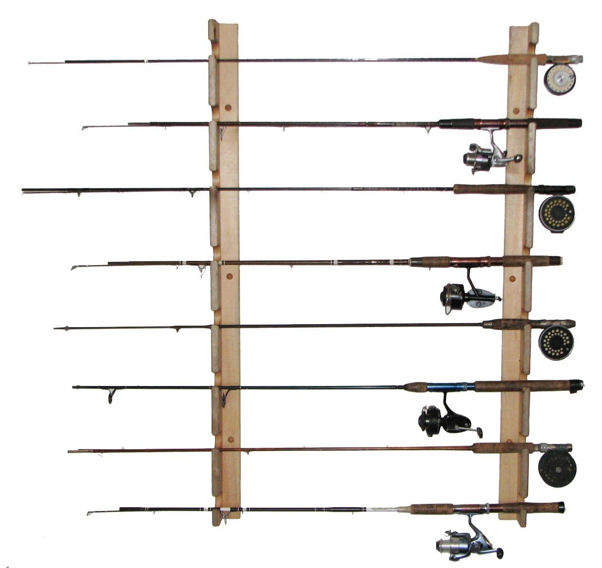 Del Sol Fishing Rod Storage Rack 8 Space