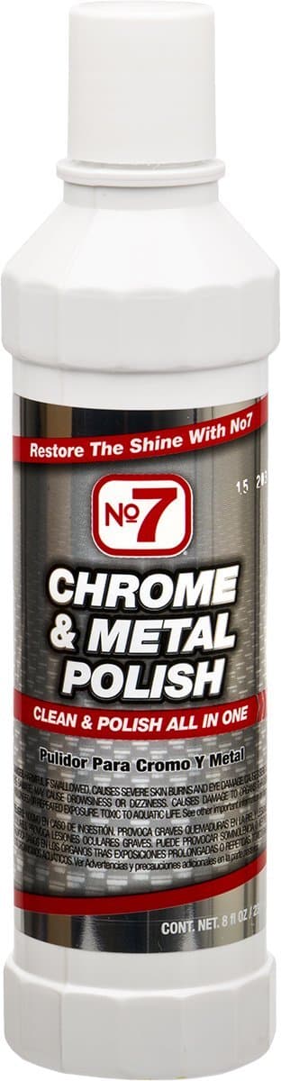 No7 10120 Chrome & Metal Polish - 8 oz