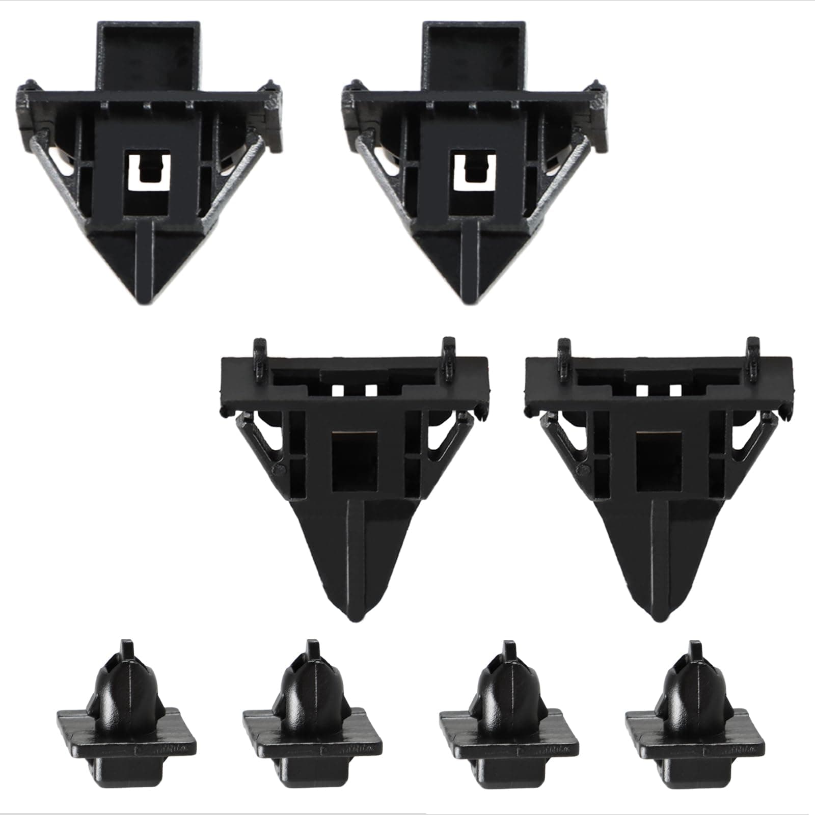 HIMARKLIF 8 PCS Front Fender Moulding Clips Upper Panel Retainer Kit Compatible with Toyota FJ Cruiser 2007-2014 Replace# 61118-35010 61991-35010 61992-35010