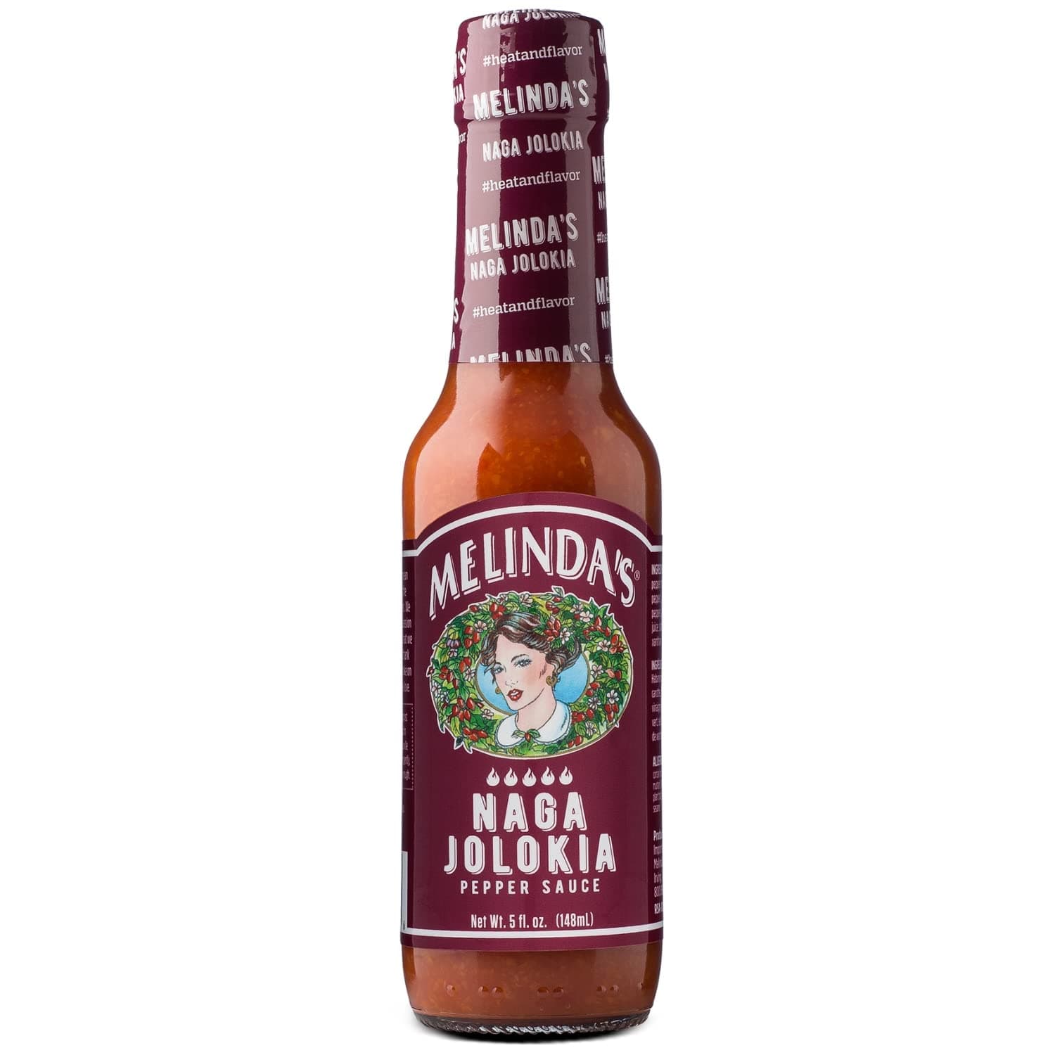 Naga Jolokia Hot Sauce, 5 Oz