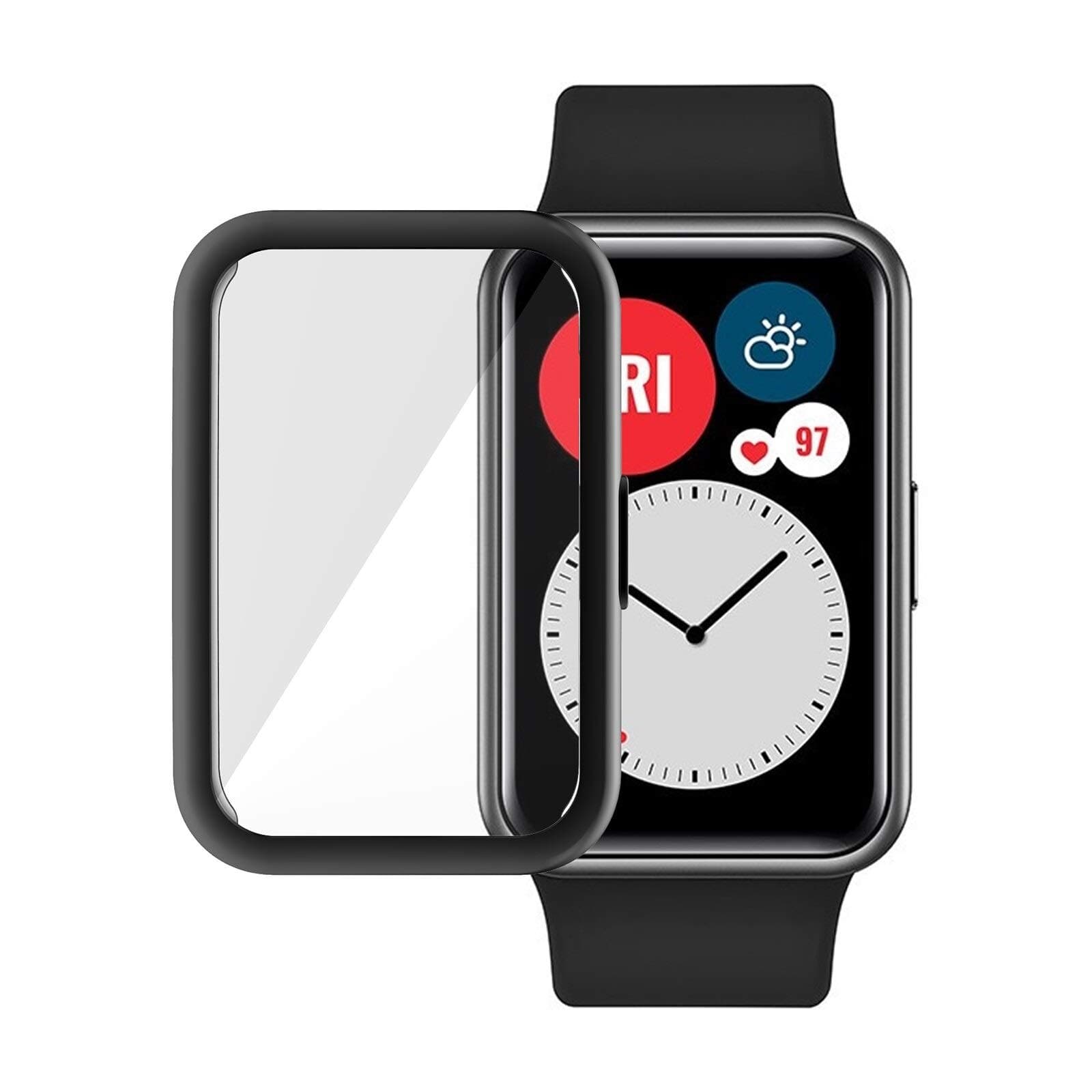 Dado Huawei fit watch case protector full cover (Black)