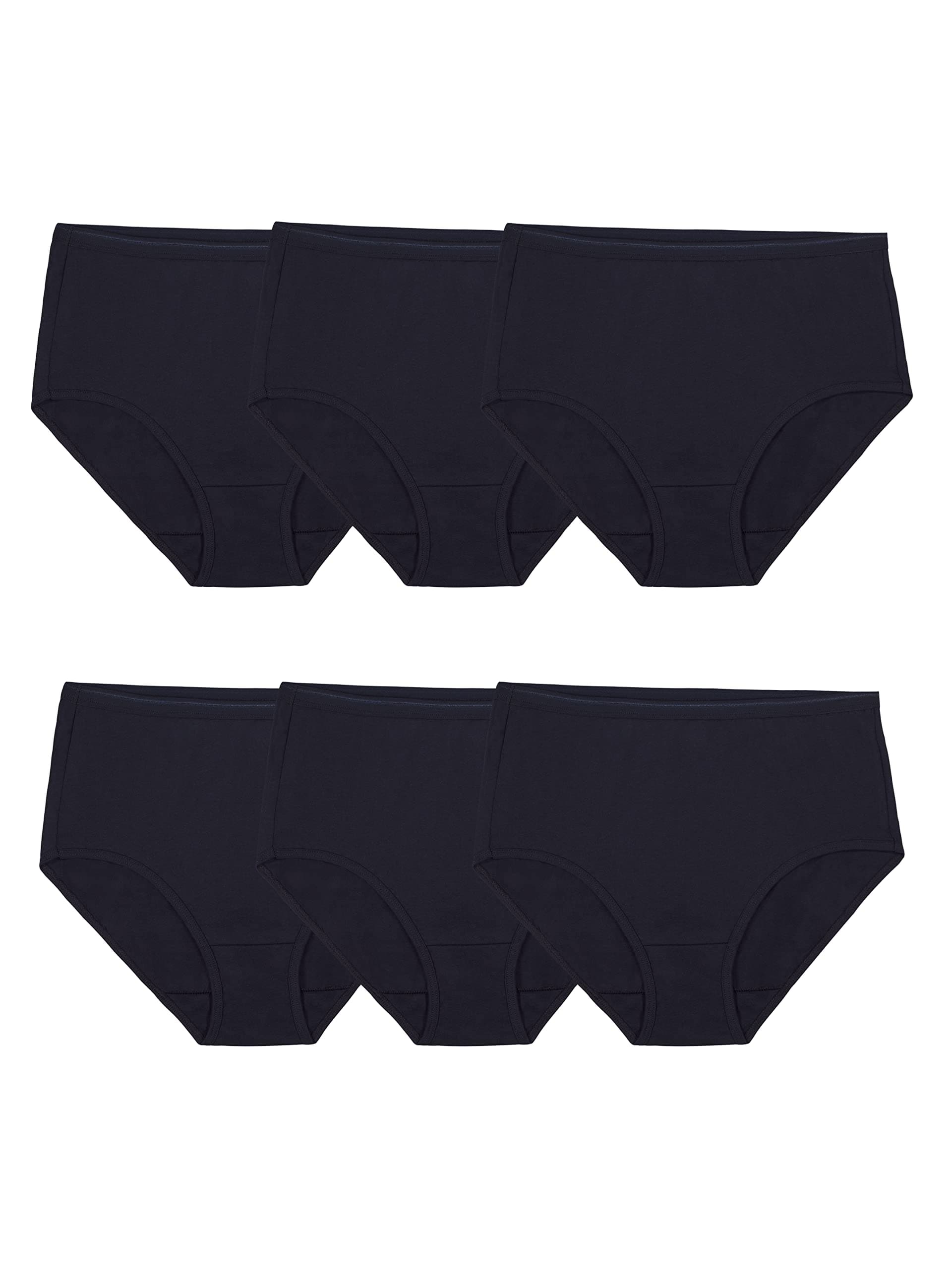Women's 6 pack Cotton Brief Panties