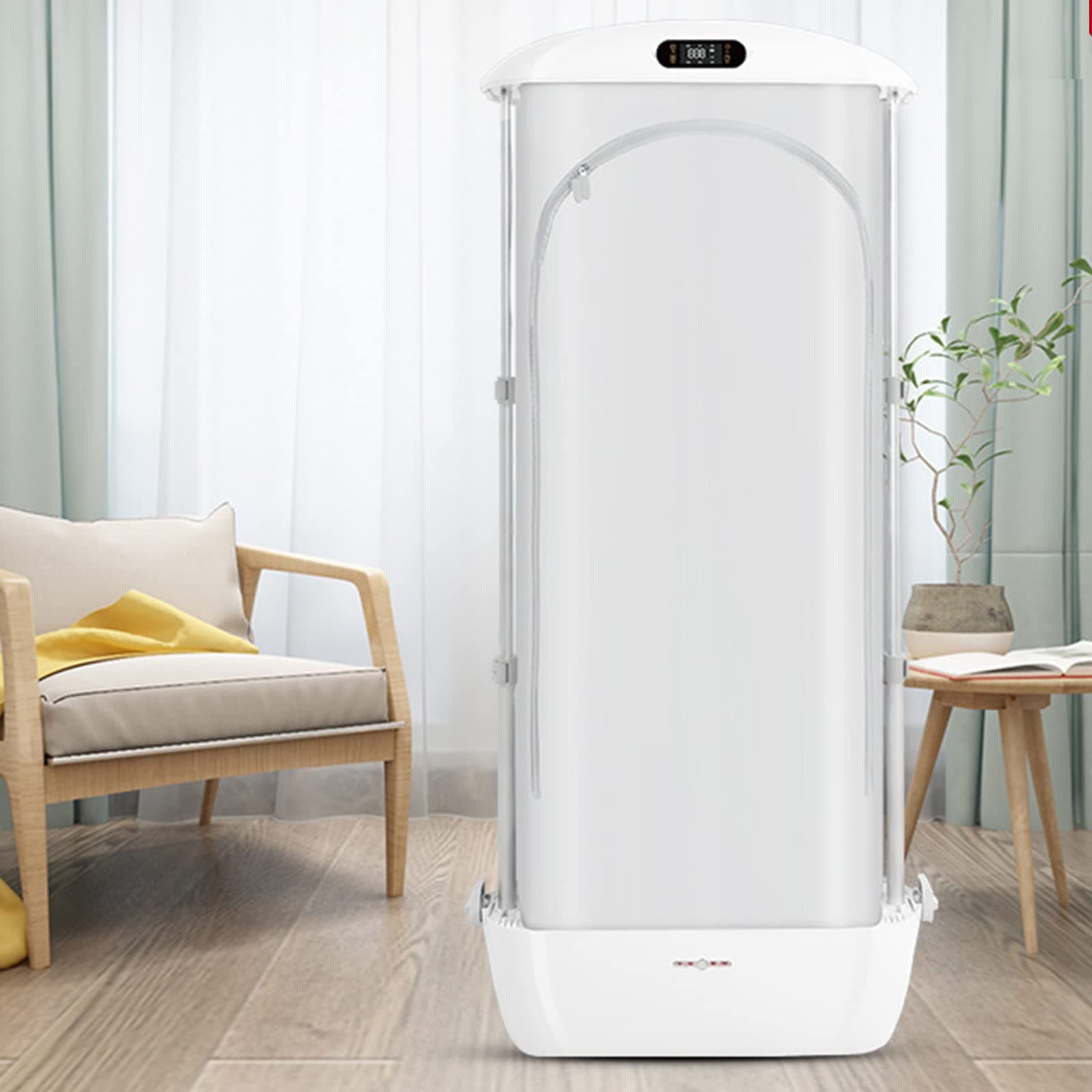 Automatic Ironing Machine, Clothes Dryer, Steam Drying Machine, Portable, Household, Ironing Clothes Folding Wrinkle Removal Machine,A