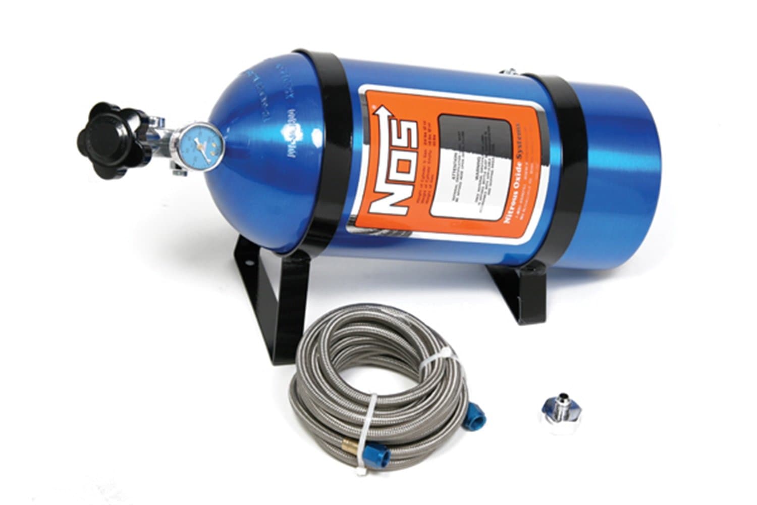 NITROUS OXIDE SYSTEMS 14761NOS 10lb Bottle Kit w/Hi Flow Valve