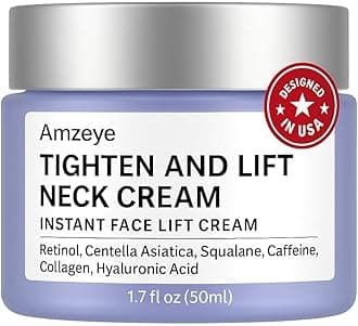 - Tighten and Lift Neck Cream, Instant Face Lift Cream, 1.7 fl oz, Firming Fine lines, Loose & Sagging On Face, Decollete & Other Skin Areas