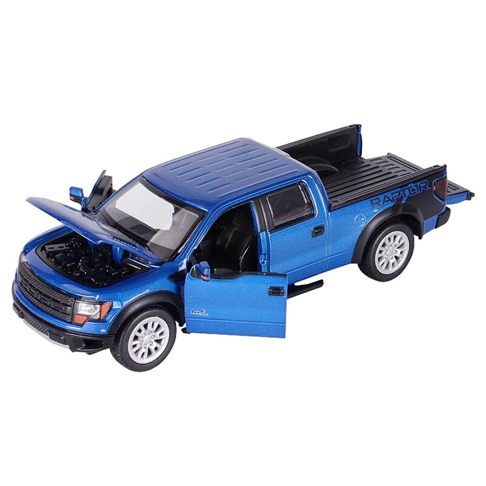 Variable Color Diecast Vehicle (1:32 Scale) By Mais Ford Raptor Pickup Truck Toy Aiya New Classic Technic Pickup Car Mini Toys Story Play 4+ Years Old Toddlers for Adults