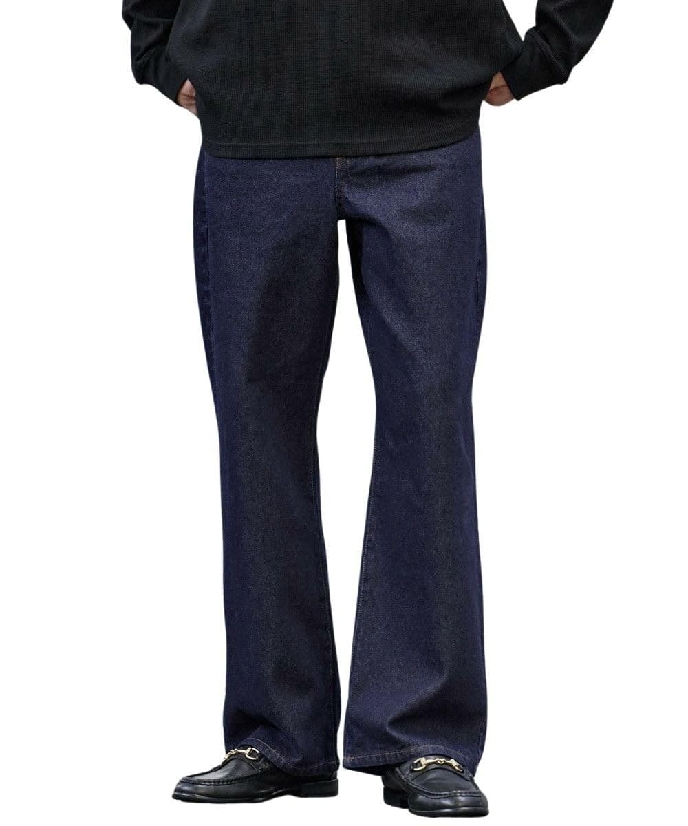 Sp 12oz Relaxed Fit Straight Denim Pants